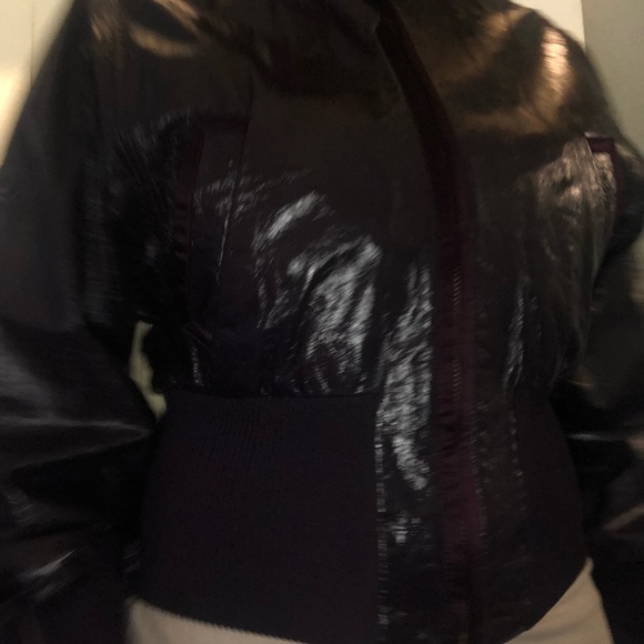 Dolce & Gabbana patent leather jacket real leather #d&g purple pattent leather - Picture 9 of 11